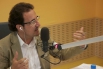 David Escamilla presentant el programa ''Club 21, el club de les ments inquietes''. Ràdio 4, RNE, Juny 2013